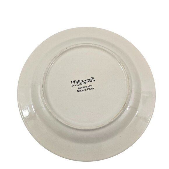 Pfaltzgraff Sommersby Strawberry 8.5”Stoneware Salad Luncheon Plates Set of 4 - Picture 14 of 16